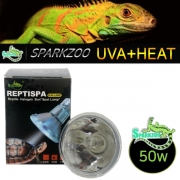 SparkZoo 파충류 UVA+HEAT 할로겐램프 50W