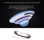 광학 집광 렌즈 (UFO조명용)