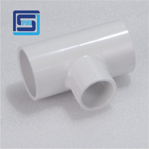 1" X 1/2" X 1" PVC Reducing TEE SOC SCH40 [401-211]